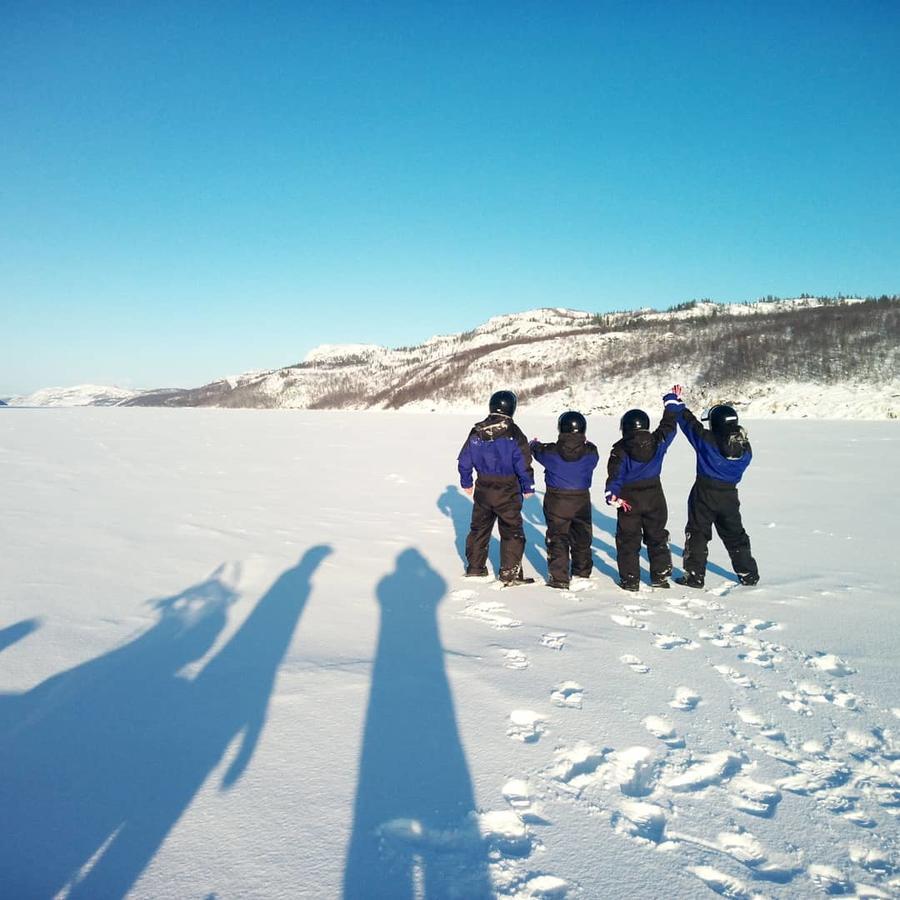 Auroracabin Chalets Saariselka Bagian luar foto