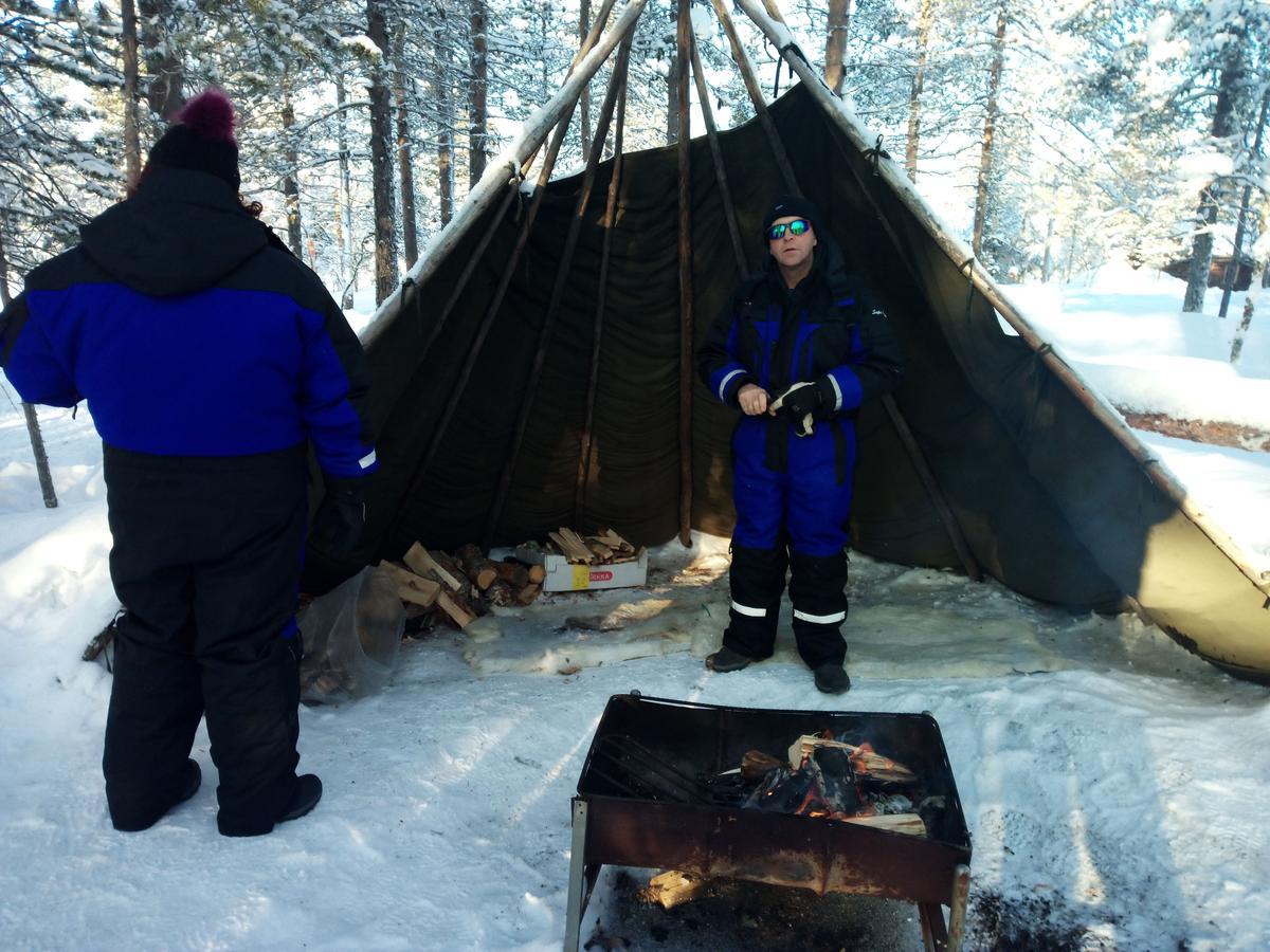 Auroracabin Chalets Saariselka Bagian luar foto