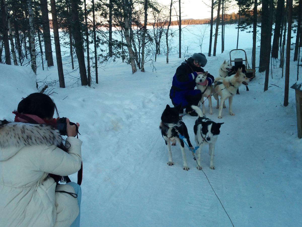 Auroracabin Chalets Saariselka Bagian luar foto